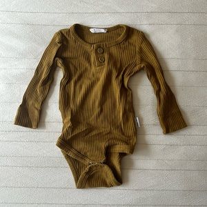 Jamie Kay Ribbed Long Sleeve Onesie Size 0-3 months